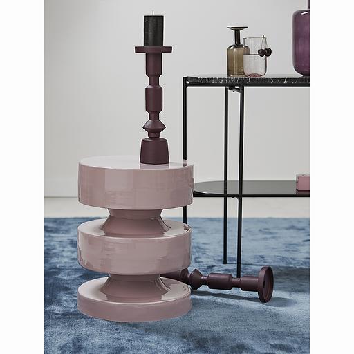 Столик приставной Ingvild, Ø36 см, сиреневый фото 8