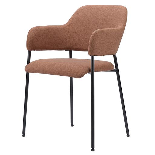 Стул Wendy, рогожка, терракота фото 1