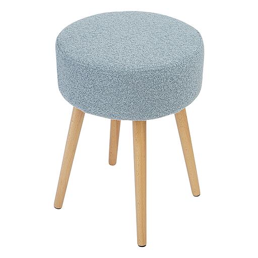Табурет Carter, букле, серо-голубой фото 3