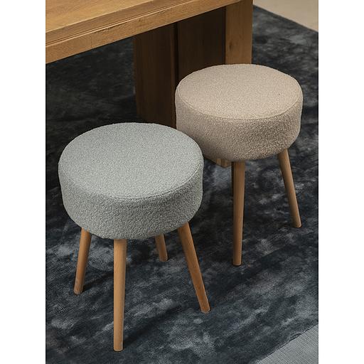 Табурет Carter, букле, серо-голубой фото 8