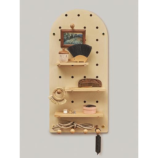 Пегборд Shely, 38х80 см, белый фото 5