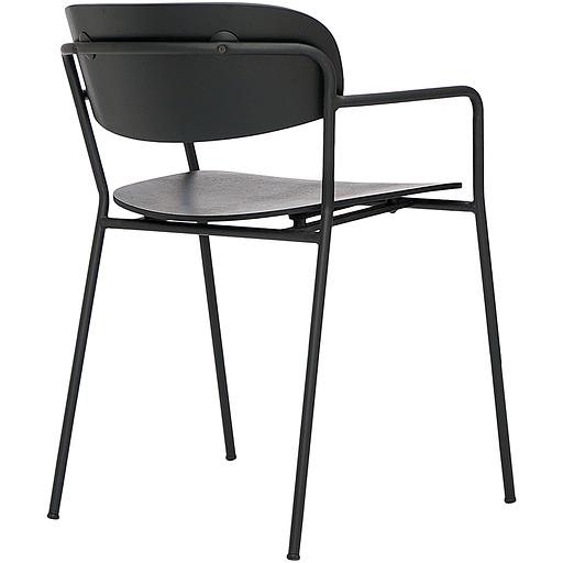 Стул с подлокотниками Torfrid, черный фото 2