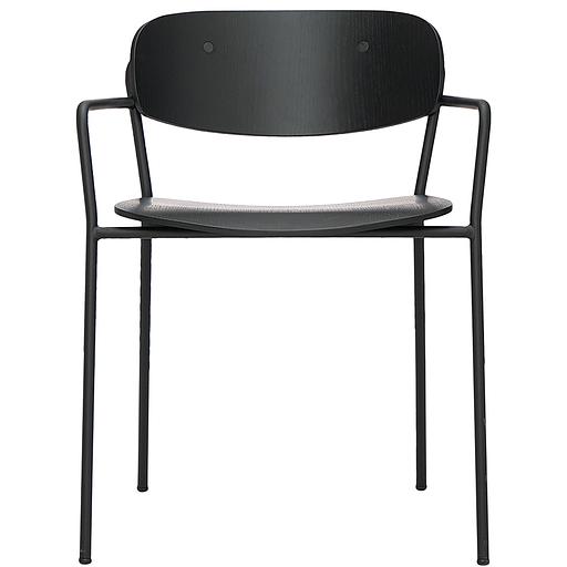 Стул с подлокотниками Torfrid, черный фото 4