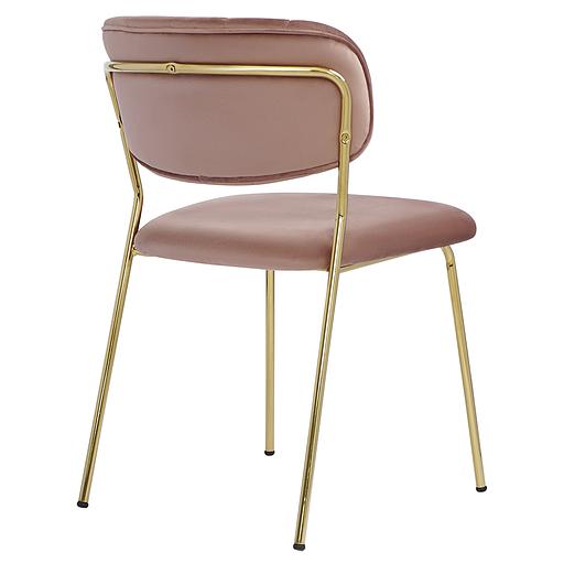 Стул Eirill, велюр, розовый фото 4