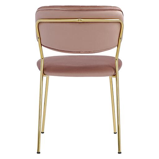 Стул Eirill, велюр, розовый фото 5