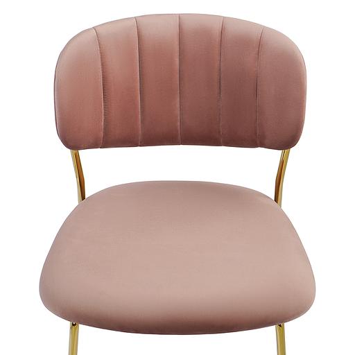 Стул Eirill, велюр, розовый фото 6