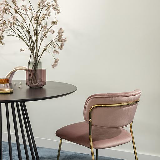 Стул Eirill, велюр, розовый фото 9