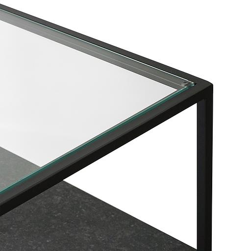 Столик журнальный Mayen, 100х50 см, черный фото 4