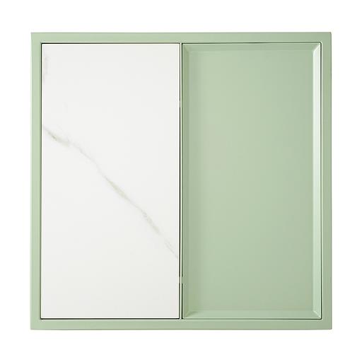 Столик кофейный Mayen, 45х45 см, белый/зеленый фото 4