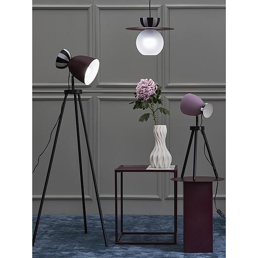 Столик кофейный Mayen, 45х45 см, белый/сливовый фото 2