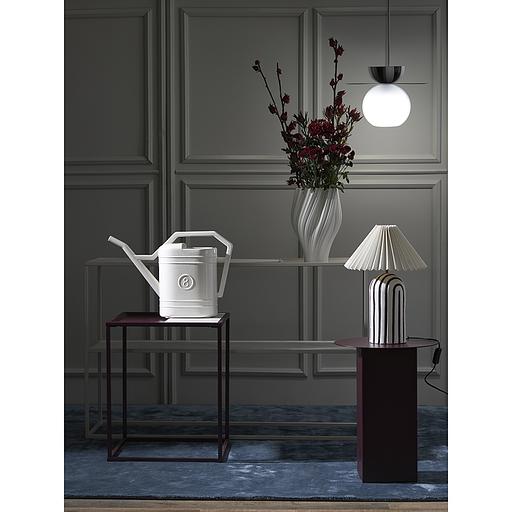 Столик кофейный Mayen, 45х45 см, белый/сливовый фото 3