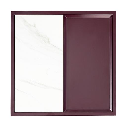 Столик кофейный Mayen, 45х45 см, белый/сливовый фото 7