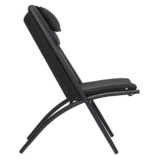 Кресло Hakon, черное фото 3