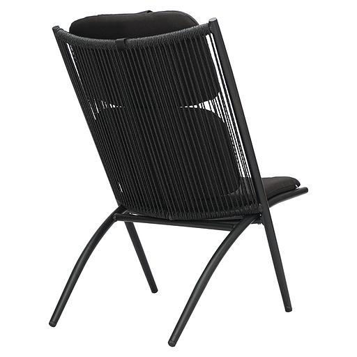 Кресло Hakon, черное фото 4