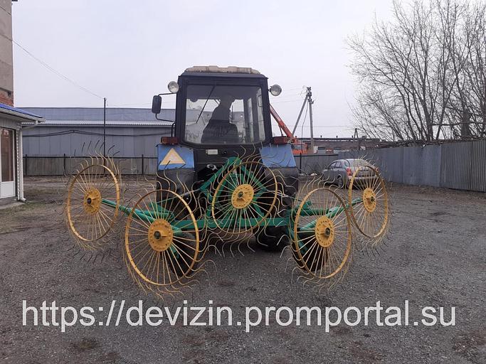Грабли – ворошилки 5 колесные прицепные фото 2