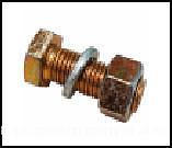 Болт М16х45 для фрезы (с гайкой М16/гровером М16) фото 1