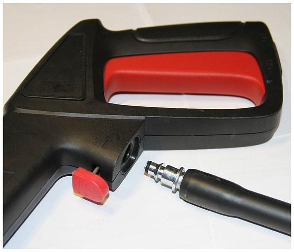 Шланг высокого давления для минимойки Sturm, Интерскол, Bosch, Nilfisk, Hitachi, B&D, Makita, MG 01 ПВХ фото 2