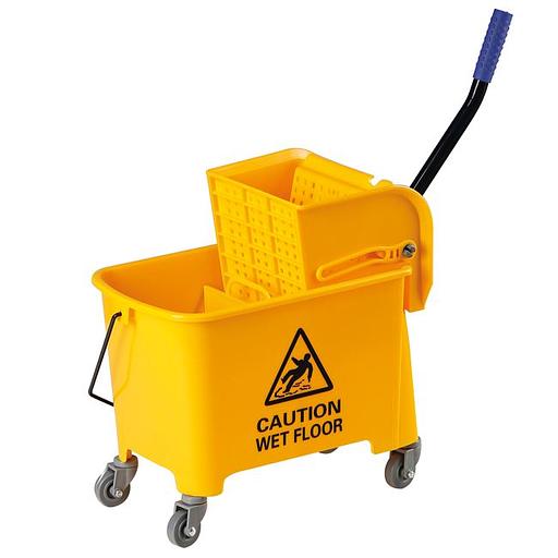 Ведро с отжимом на колесах H0110, 20 л фото 1