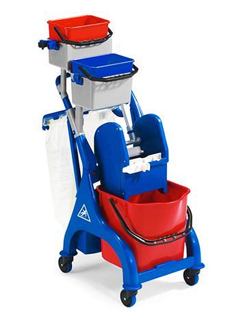 Тележка уборочная ACG 25 л, с держателем мешка для мусора фото 1