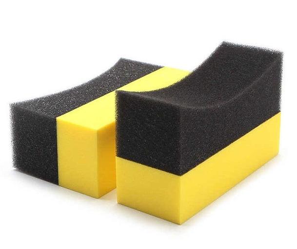 Аппликатор для чернения колес, полукруглый фото 1