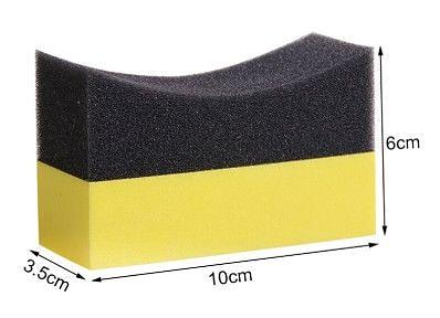 Аппликатор для чернения колес, полукруглый фото 2