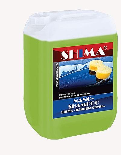 Шампунь с воском для ручной мойки автомобиля NANOSHAMPOO, Shima, 5 л фото 1