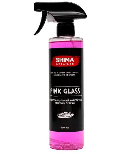 Очиститель стекол Shima Detailer PINK GLASS (0,5л) фото 1