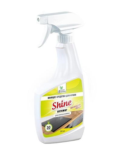 Моющее средство для ухода за стеклокерамикой "Shine" 500 мл, Clean&Green фото 2