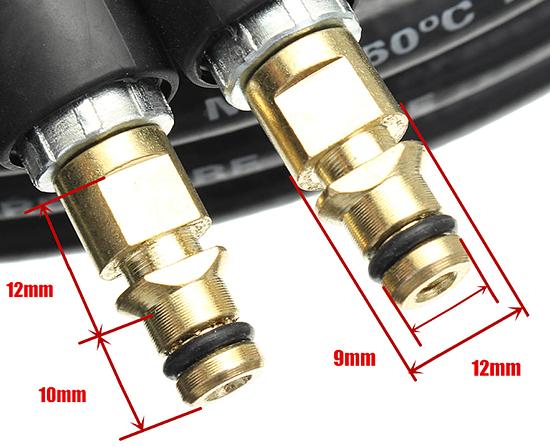 Шланг высокого давления для KARCHER 10 метров, ПВХ фото 3