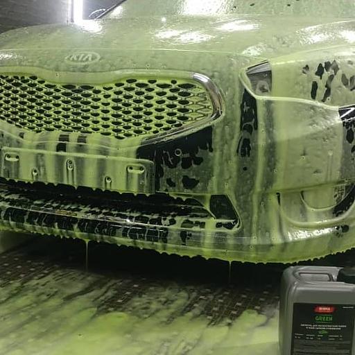 Автошампунь SHIMA DETAILER GREEN, Зеленая пена фото 2