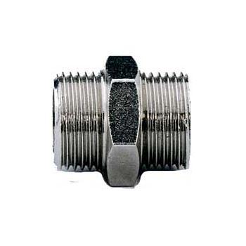 Переходник штуцер 3/8" - штуцер 3/8" фото 1