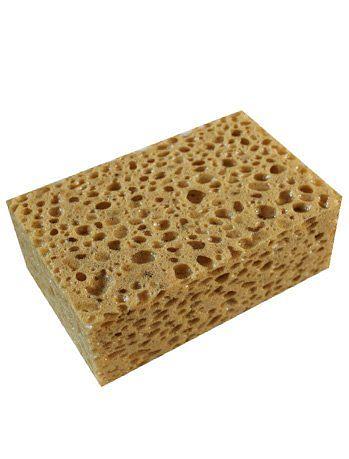Крупнопористая губка для мойки 200х130х70 мм фото 1