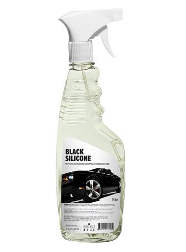 Чернитель шин и покрышек BLACK SILICONE Profy Mill 0,5л фото 1