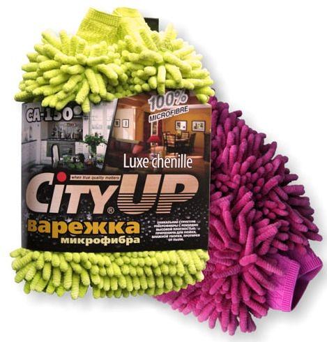 Варежка микрофибра Шиншила "Luxe Chenille" CA-150 City Up фото 1