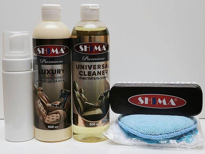 SHIMA "PREMIUM PROFI" Профессиональный набор по уходу за кожаными изделиями фото 2