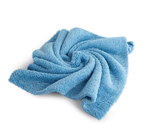 Микрофибра Shiny polish CF2, Sky Blue 40x40 см, 400 гр м фото 1