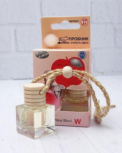 Ароматизатор в машину, парфюм для авто, по мотивам Nina Ricci (женский) 7 мл ДАВ фото 1