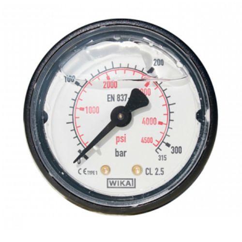 Манометр для АВД, 300 бар, 1/8 внешний фото 1