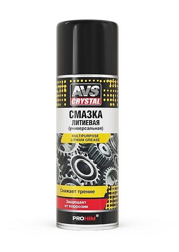 Смазка литиевая универсальная AVS (520мл) аэрозоль фото 1