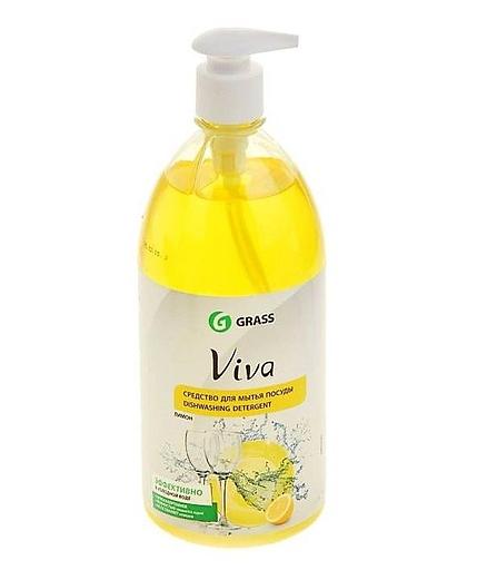 Средство для мытья посуды "Viva" (1л) Grass фото 1
