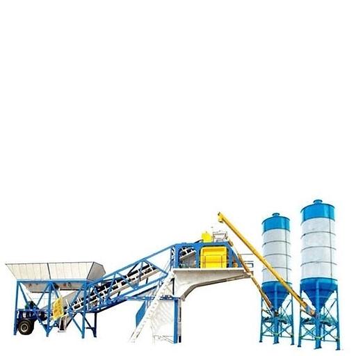 Мобильный бетонный завод YHZS 35 (35м3/ч) фото 1