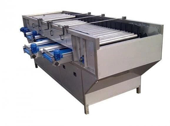 Калибровщик для овощей роликовый фото 1