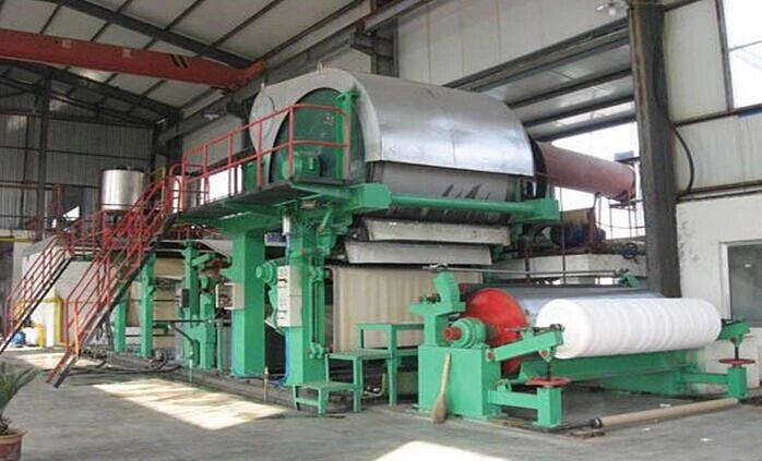 Линия производства туалетной бумаги фото 1