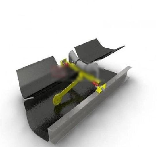 Конвейерные весы ВНКА на одной роликоопоре с двумя тензодатчиками (1+2) фото 1