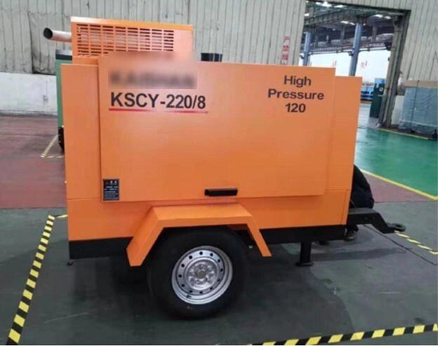 Мобильный дизельный компрессор KSCY-220/8 фото 1