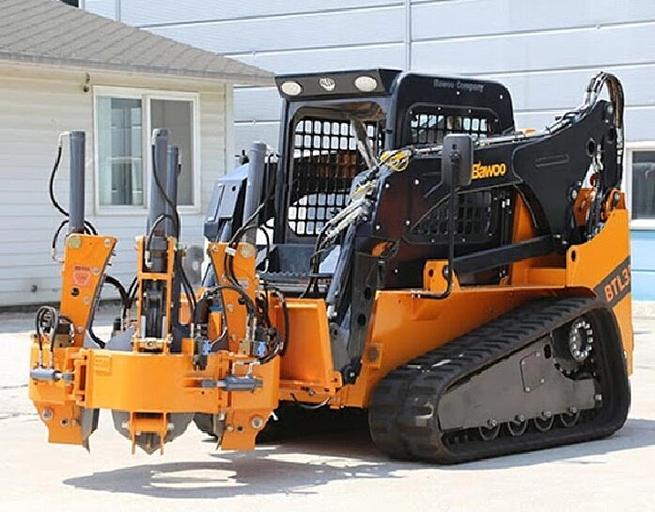 Минипогрузчик с бортовым поворотом BAWOO BTL350 фото 1