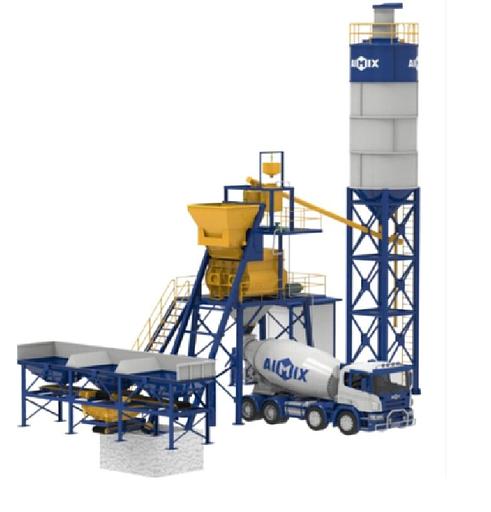 Бетонный завод AJ35B (35 м3/ч) фото 1