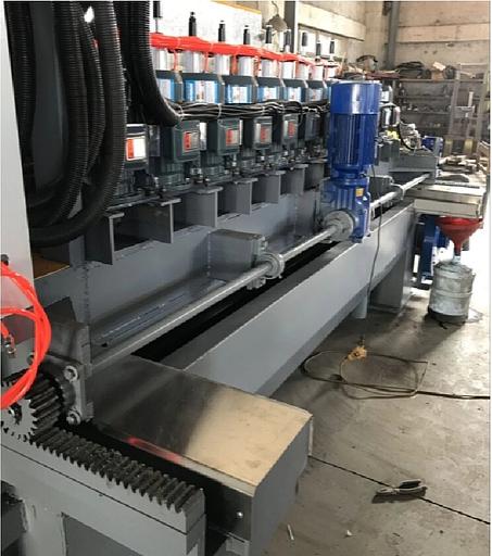 Полировочный станок с 8 головками YZT-P700 фото 1