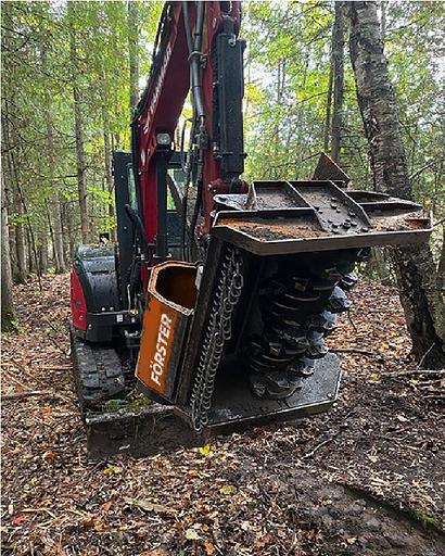 Лесной мульчер FÖRSTER UN фото 3