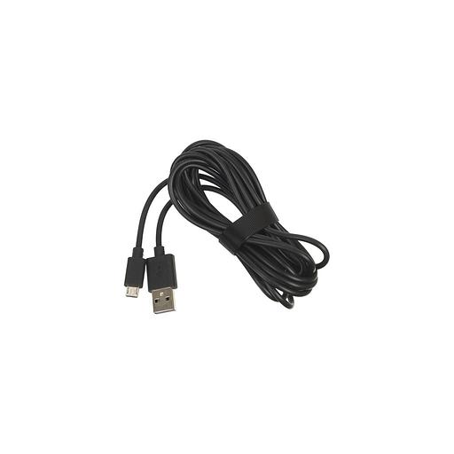Кабель Deppa micro USB (m) - USB (m), 3м, 2A, черный [72229] фото 1